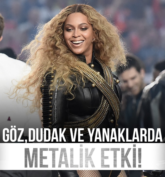 BEYONCE’ NİN EFSANEVİ SÜPER BOWL MAKYAJI