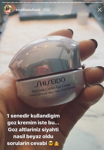 shiseido anti dark şeyma subaşı